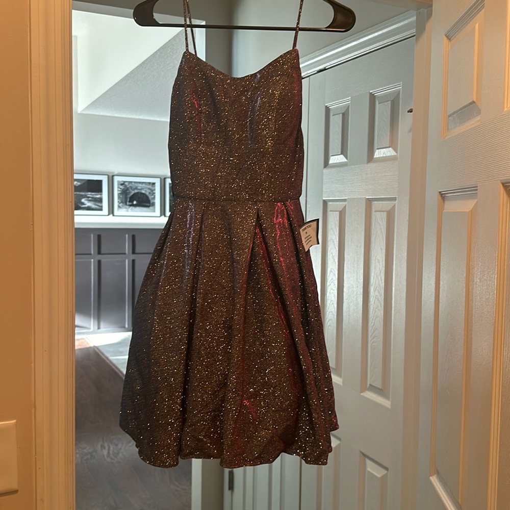Betsy and Adam sparkle dress